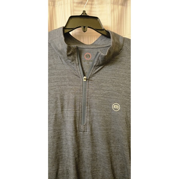 Travis Mathew Golf 1/4 Zip Pullover Long Sleeve - Men's Size 2XL - Blue - Picture 5 of 8